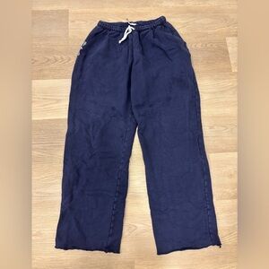 HEAVY MANNERS NAVY‎ SWEATPANTS